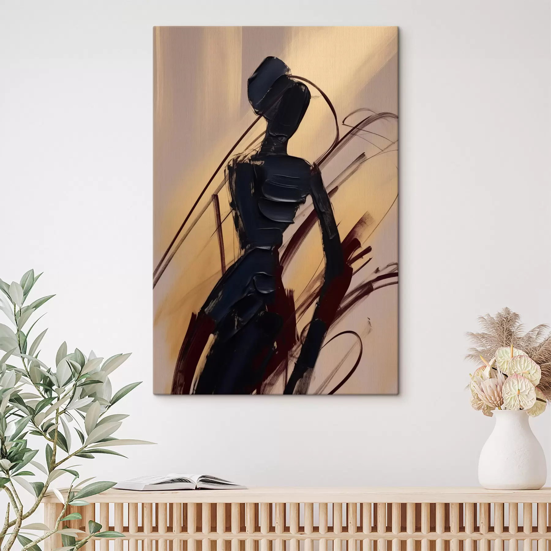  Schilderijen Abstract silhouet s47345