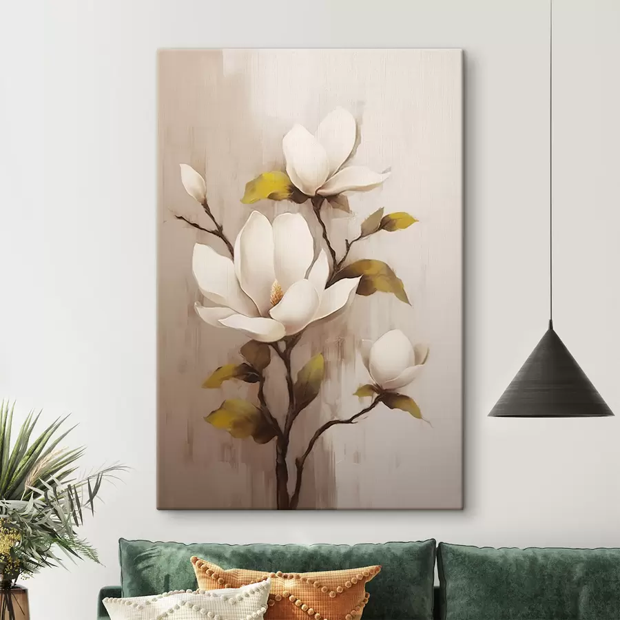  Peintures Branche de fleurs s47393