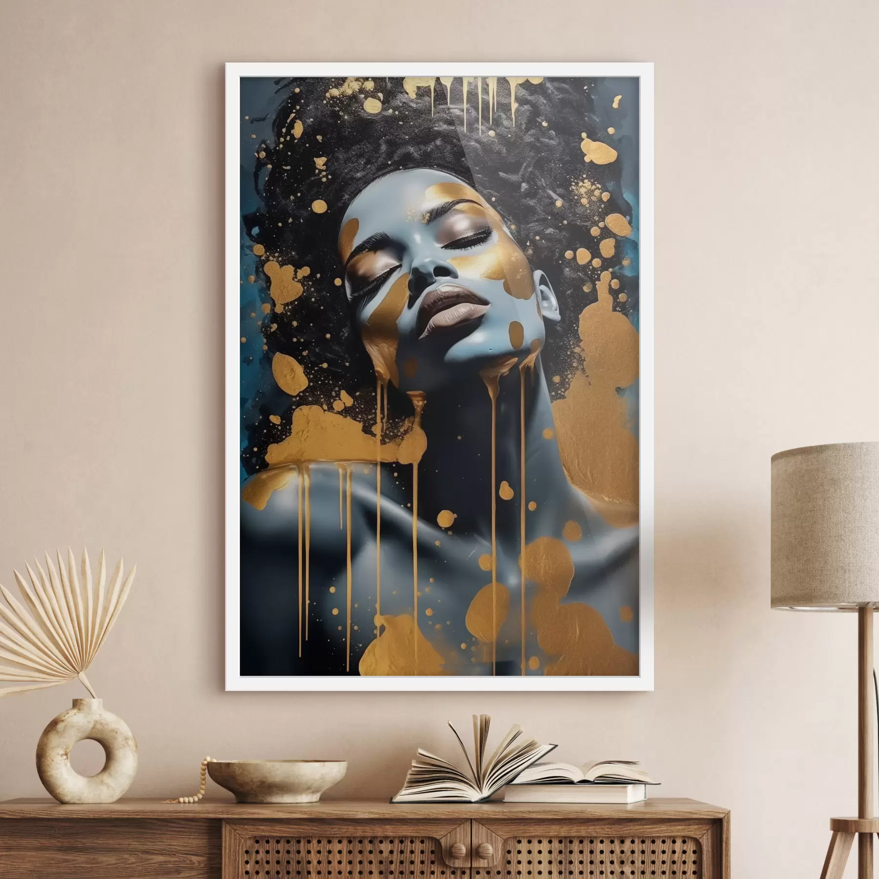 Papier peint photo Fleur abstraite f47381