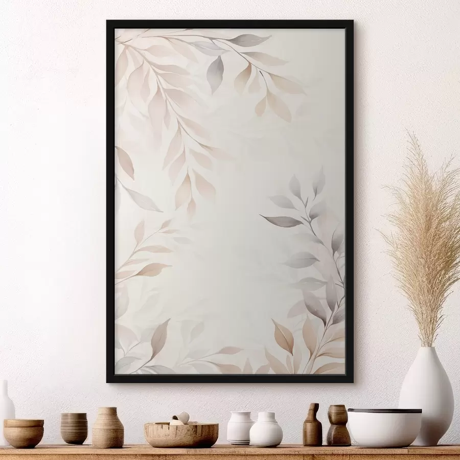 Papier peint photo Branches légères et délicates f47504