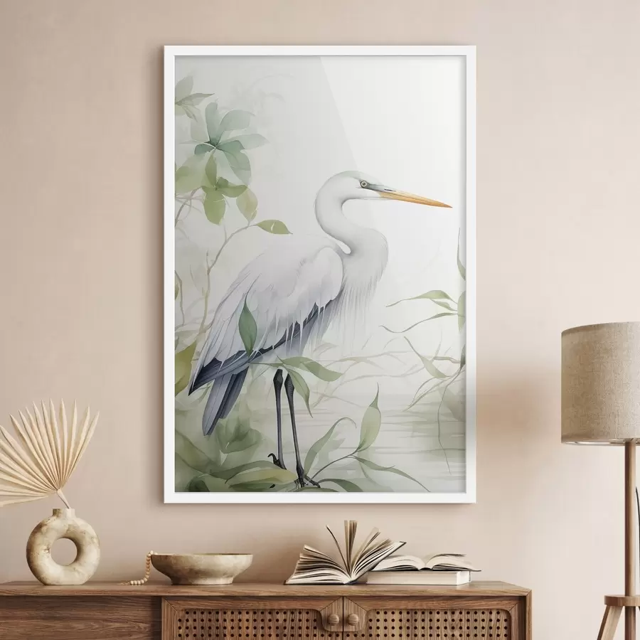 Papier peint photo Cigogne f47509