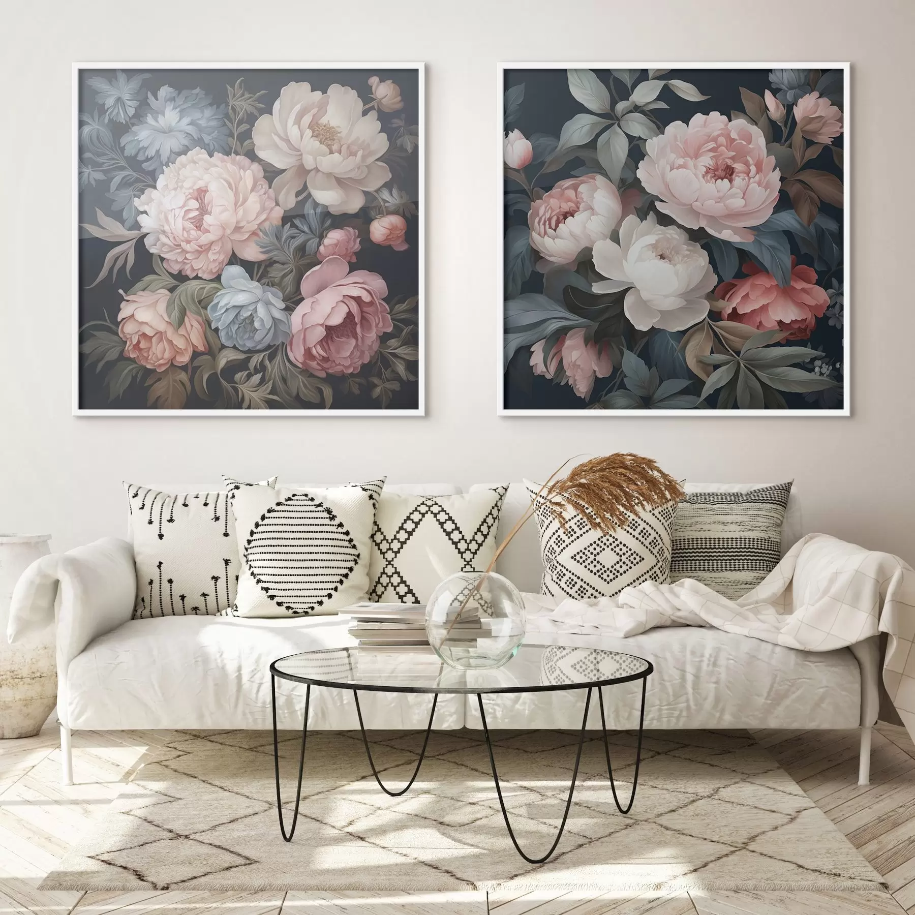 Fotobehang Decoratieve bloemen d01079