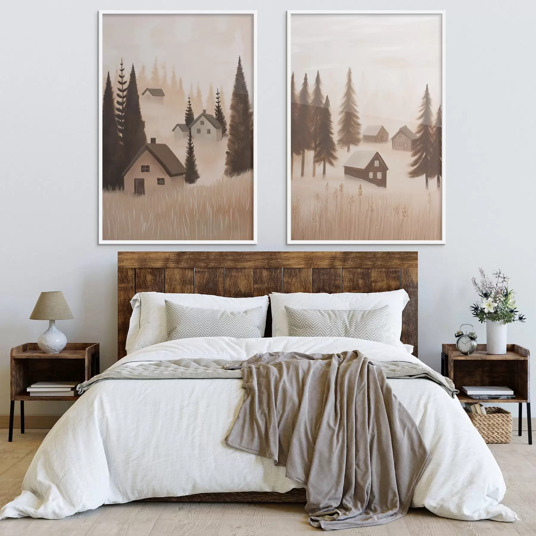 Papier peint photo La paix dans la forêt d01136