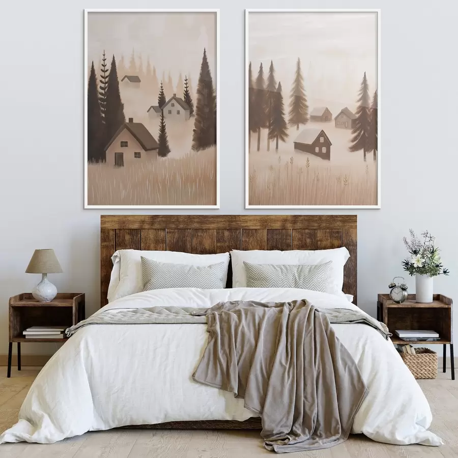 Papier peint photo La paix dans la forêt d01136