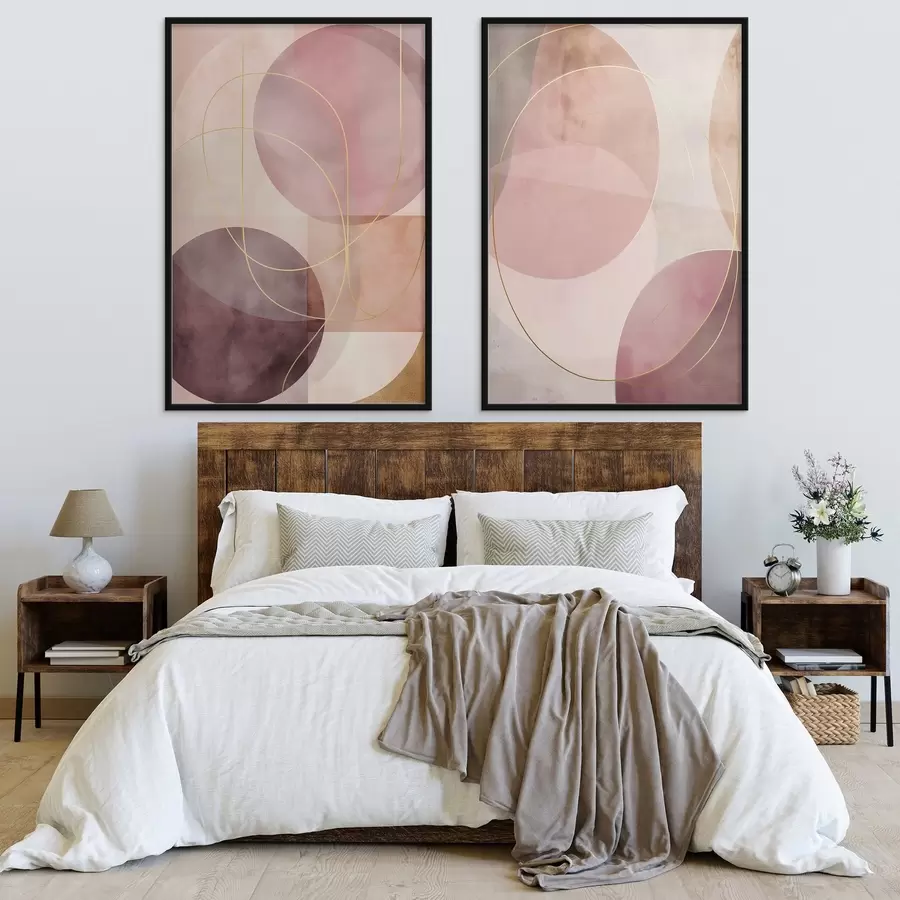 Papier peint photo Cercles d'abrasion d01144