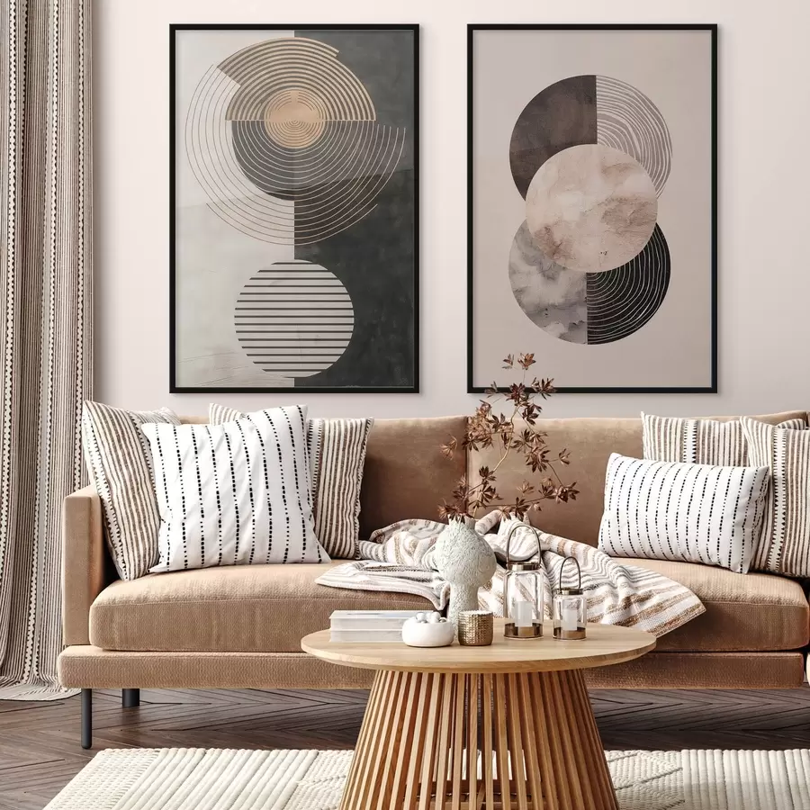 Papier peint photo Égalité géométrique d01146