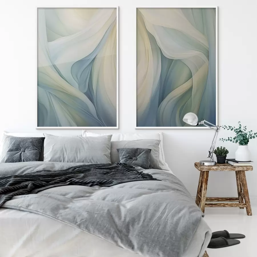 Papier peint photo Vagues abstraites d01130