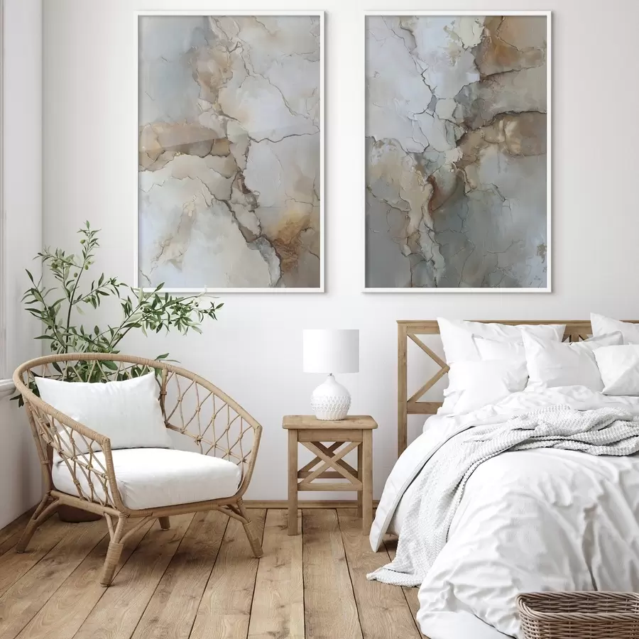 Papier peint photo imitation de texture abstraite avec des fissures d01169