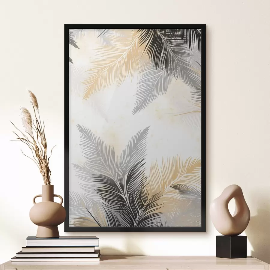 Papier peint photo Feuilles tropicales f47620