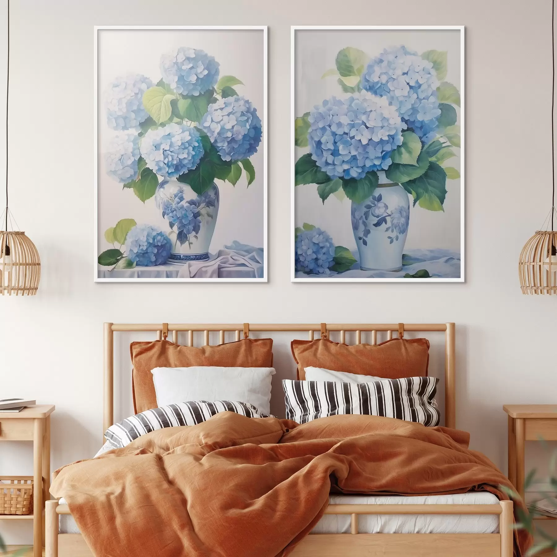 Fotobehang Hortensia's d01202