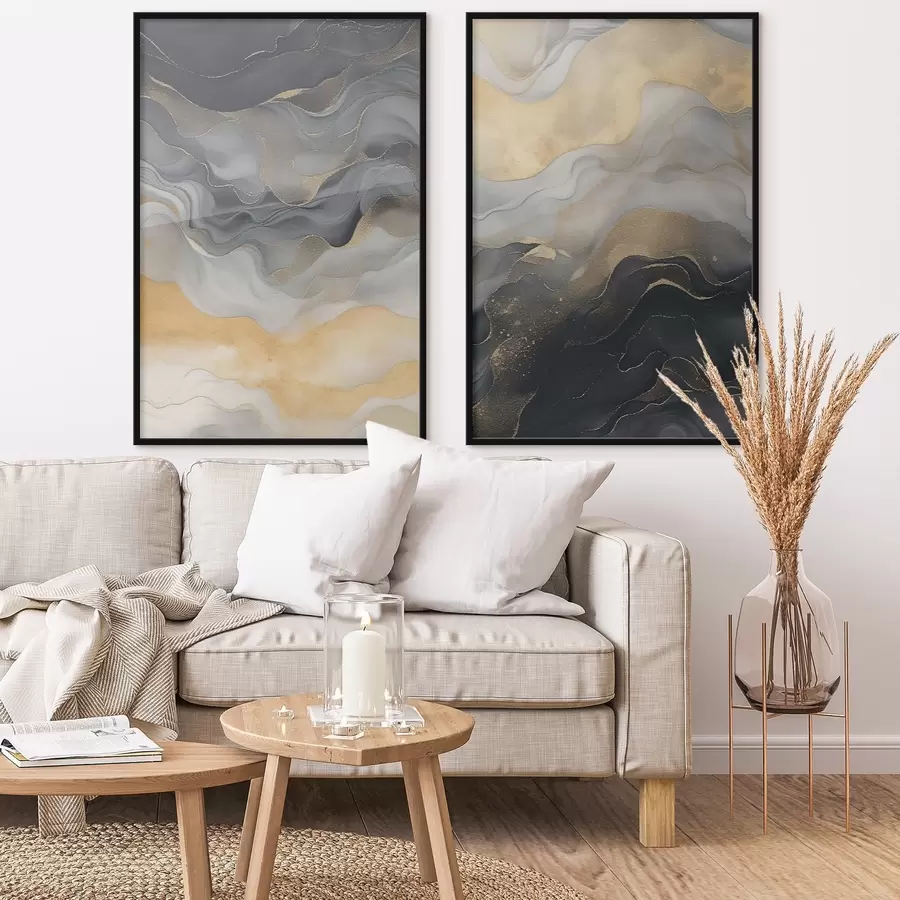 Papier peint photo Fluides, abstrait d01254