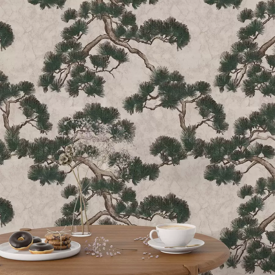 Fotobehang Dennen takken a00972v1