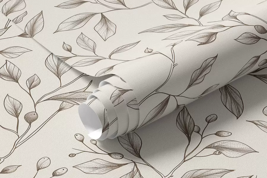 Papier peint photo Branches délicates a01147