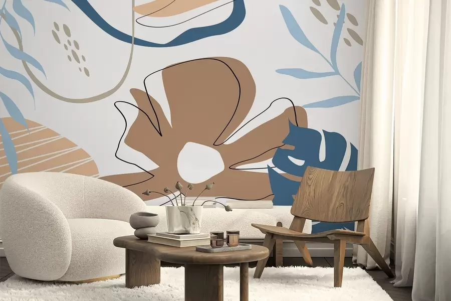 Papier peint photo Composition abstraite w05188v1