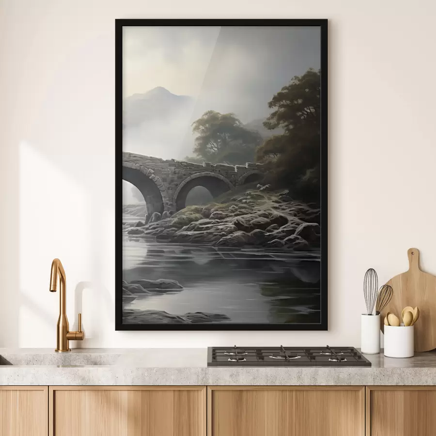 Papier peint photo Une ville dans un conte de fées f47675