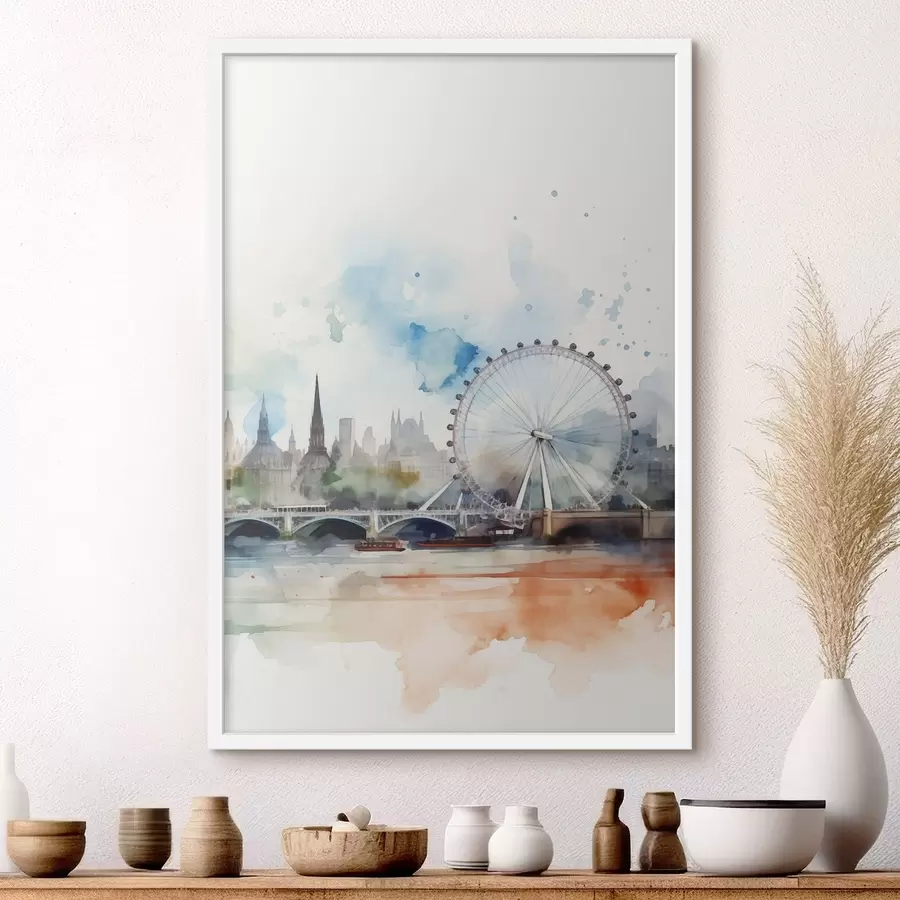 Papier peint photo Paysage londonien f47681