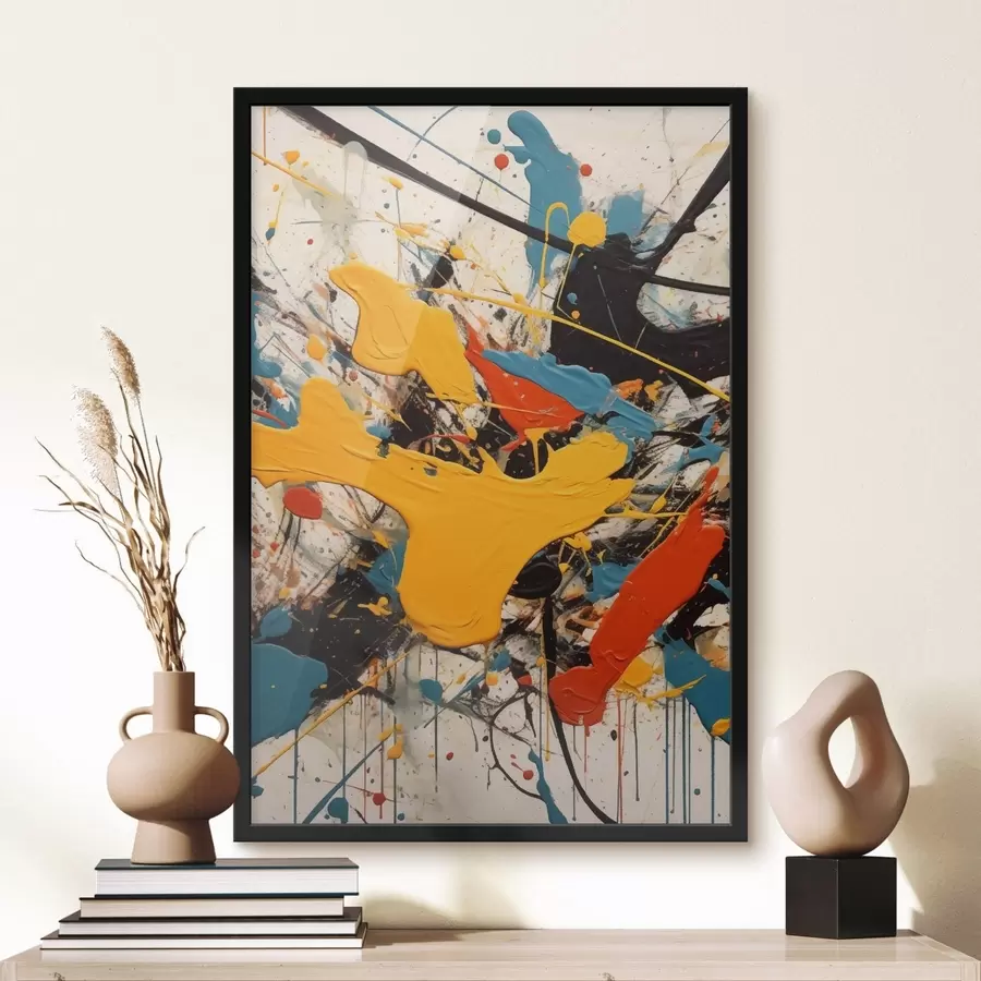 Papier peint photo Peintures multicolores f47684