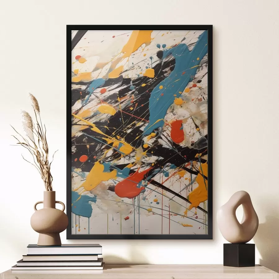 Papier peint photo Peintures multicolores f47685