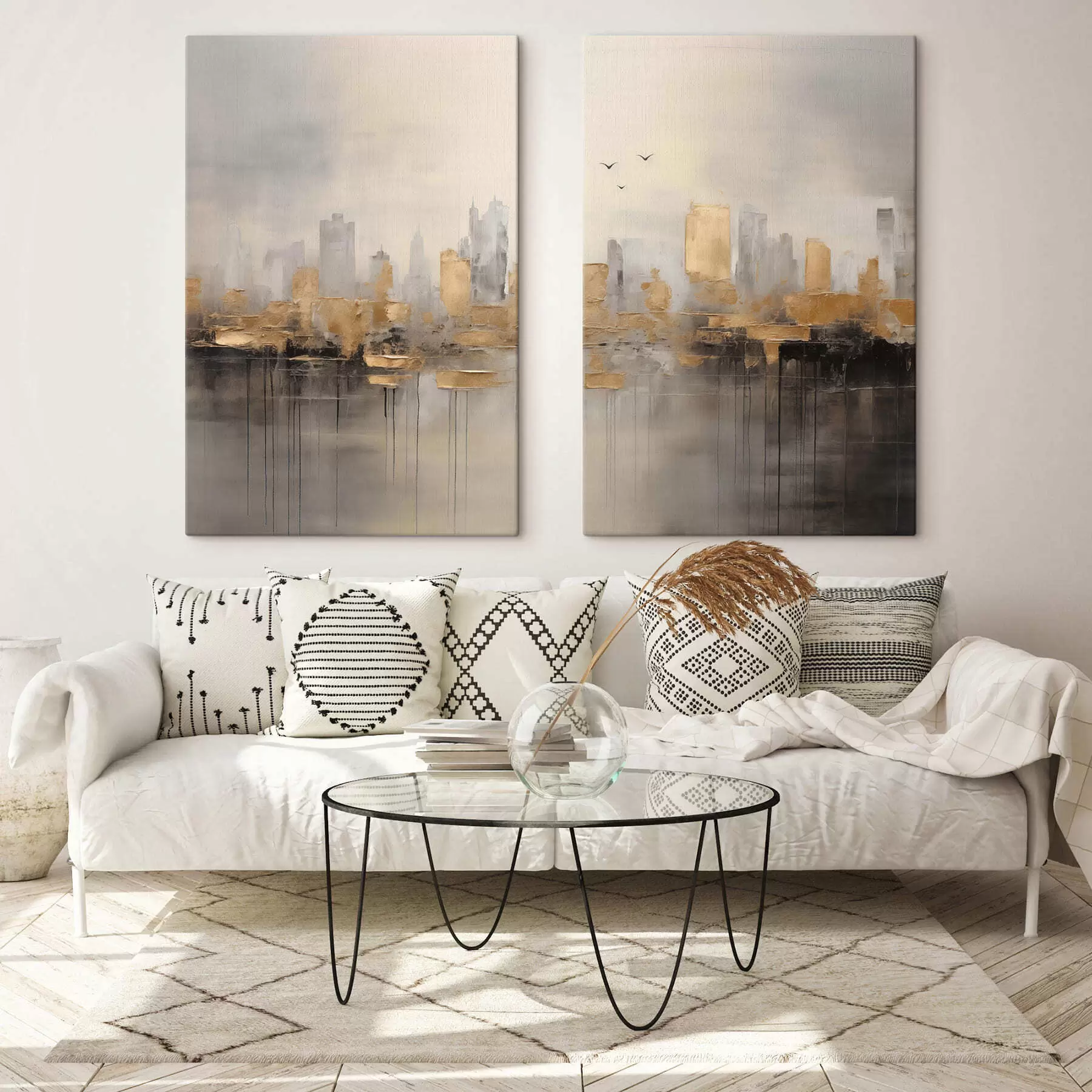  Schilderijen Stille metropool m01257