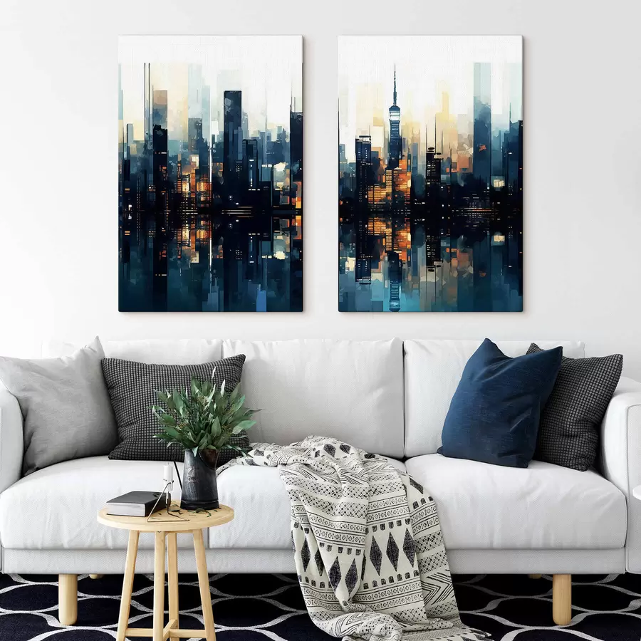  Peintures Horizon nocturne m01259