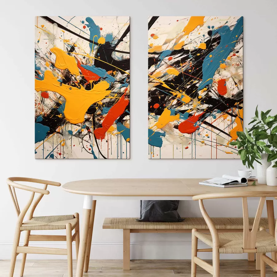  Peintures Explosion de couleurs m01263