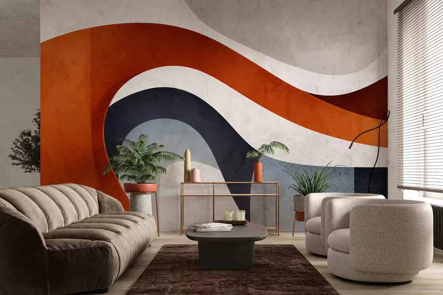 Papier peint photo Espace géométrique w05169