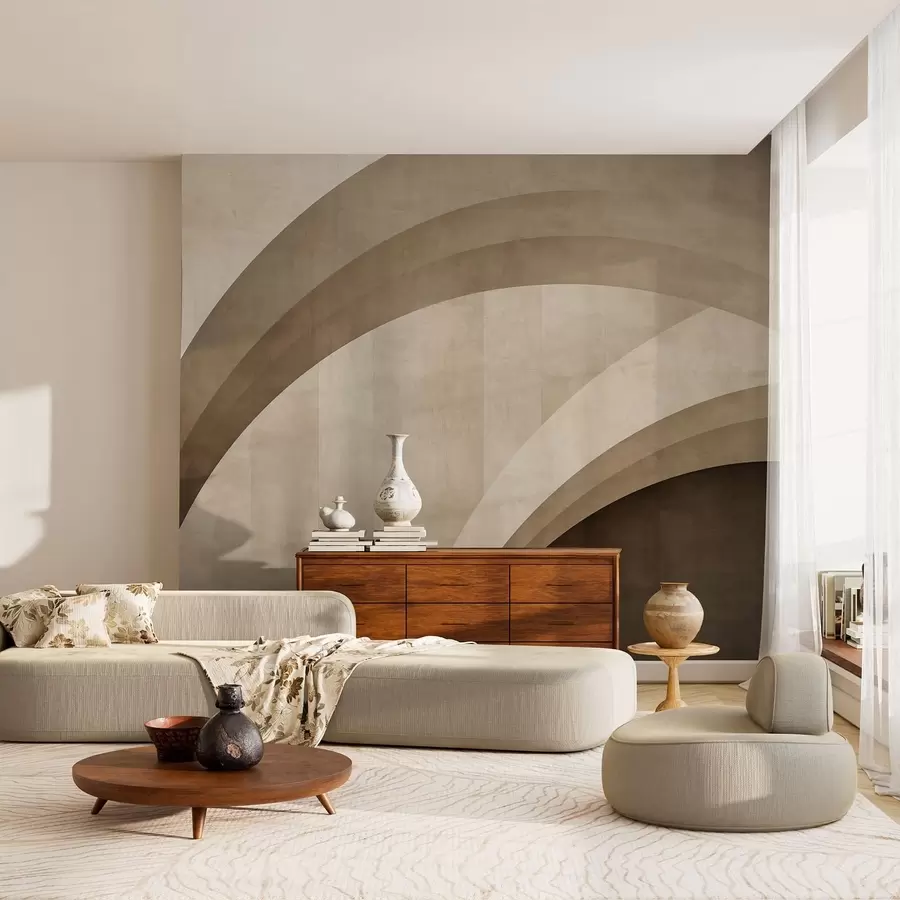 Papier peint photo Arches abstraites w05182