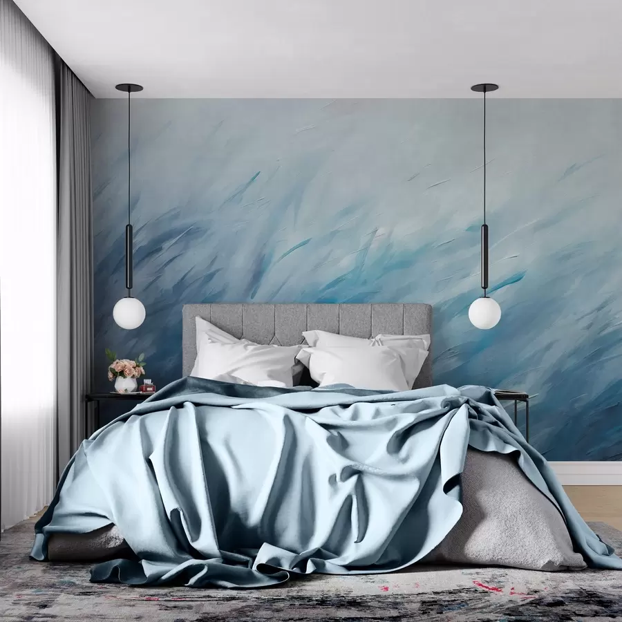 Papier peint photo Souffle d'herbe w05183v2