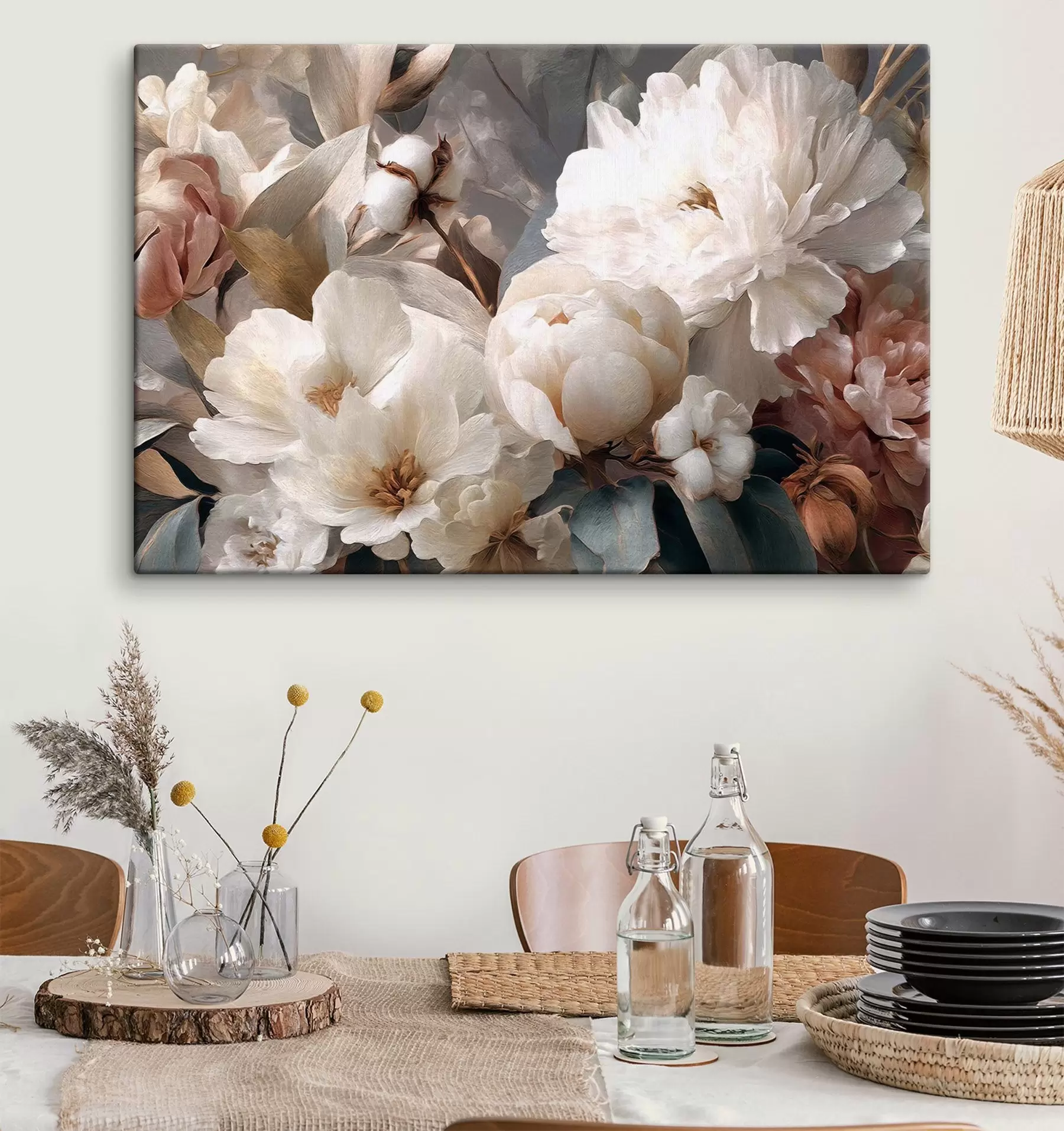  Schilderijen Grote bloemen s47703