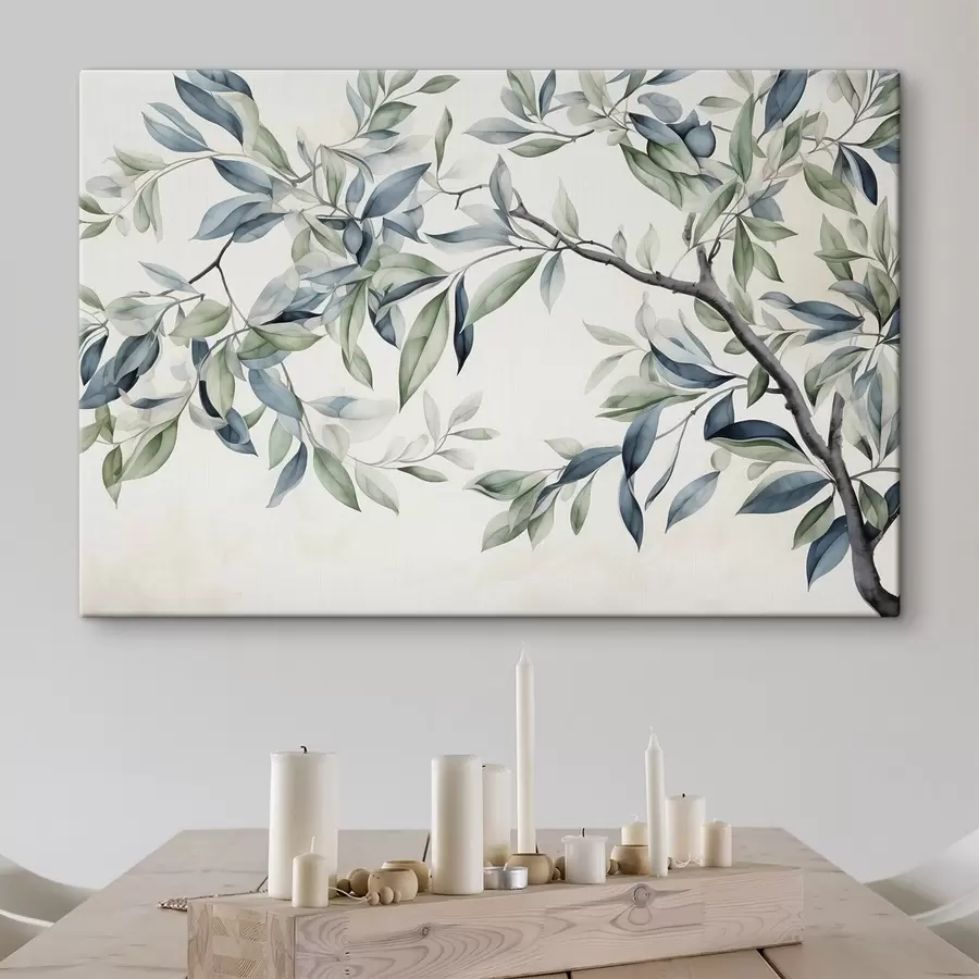 Peintures Branche d'arbre, peinture à l'aquarelle s47704