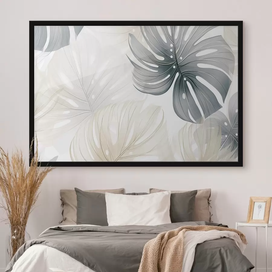 Fotobehang Tropische bladeren f47698