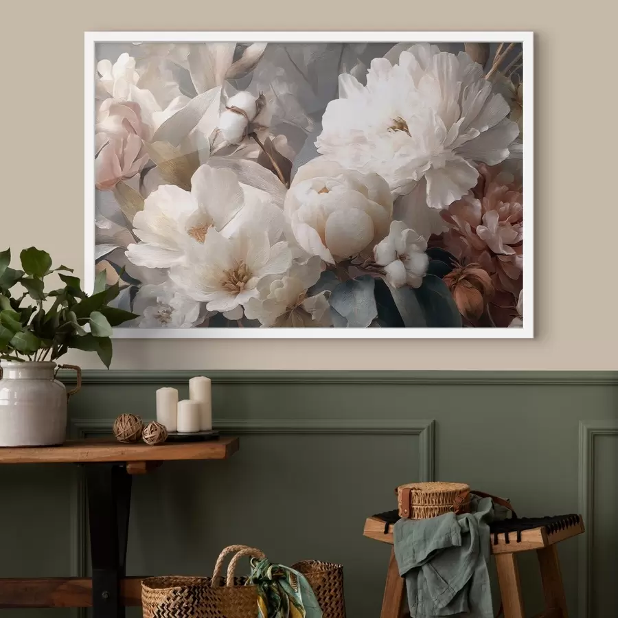 Papier peint photo Grandes fleurs f47703