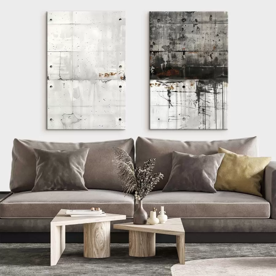  Peintures Mur en béton m01284