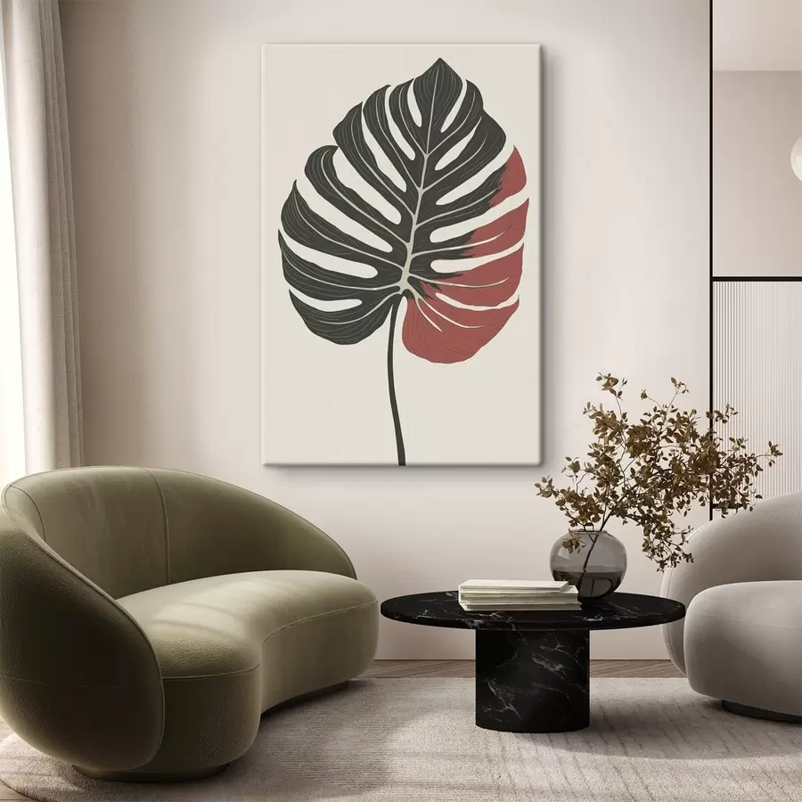  Schilderijen Tropisch blad s47727