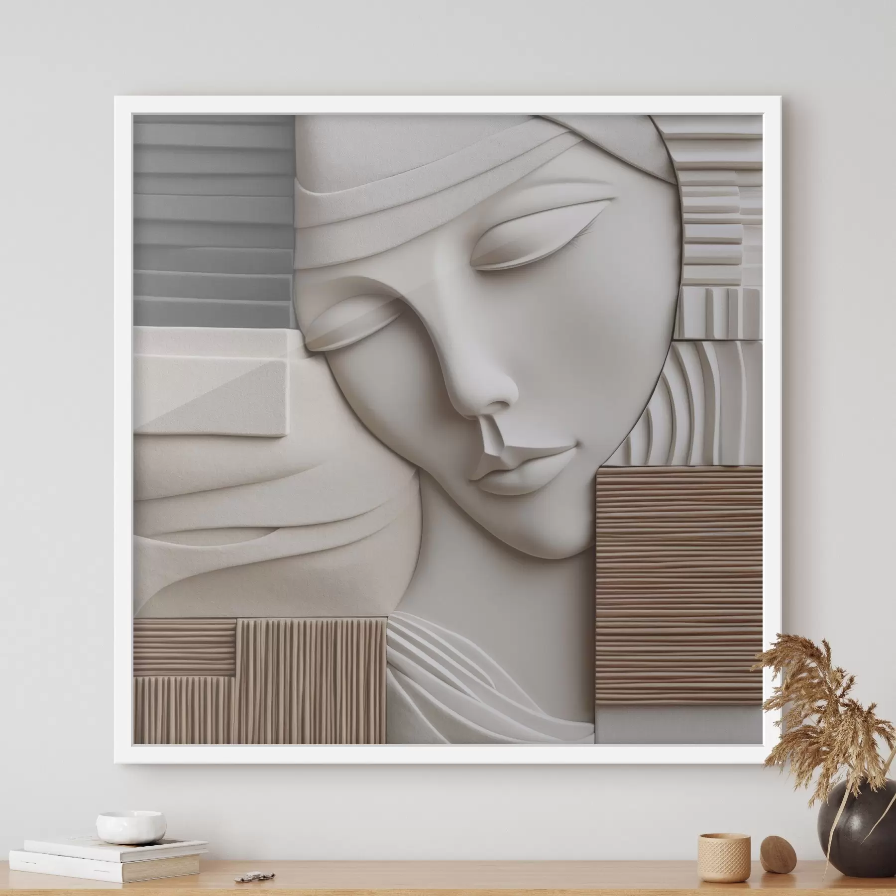 Fotobehang Abstract portret f47709