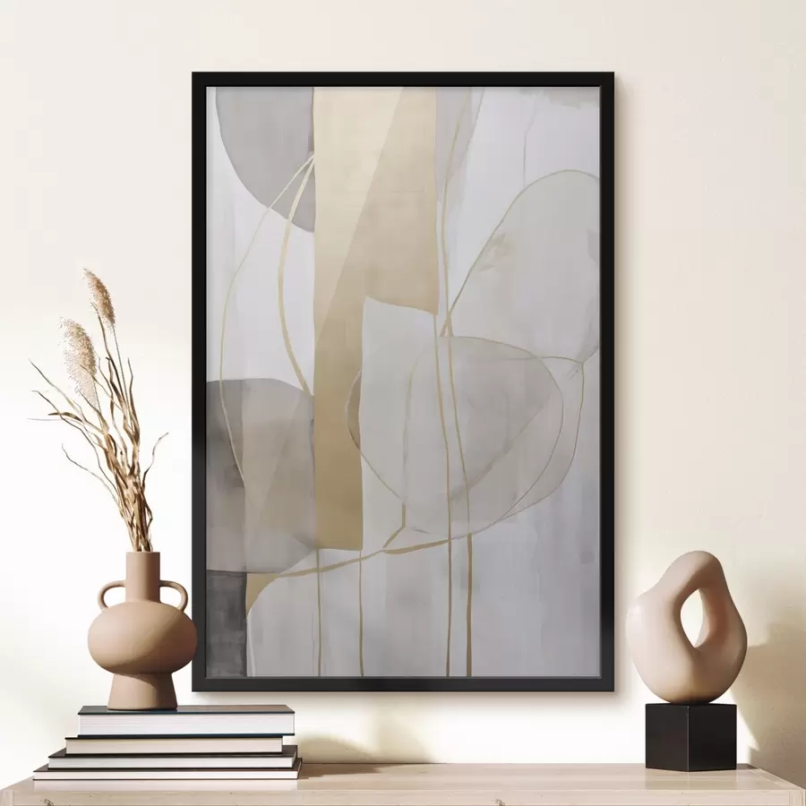 Fotobehang Abstractie imitatie van schilderkunst f47719