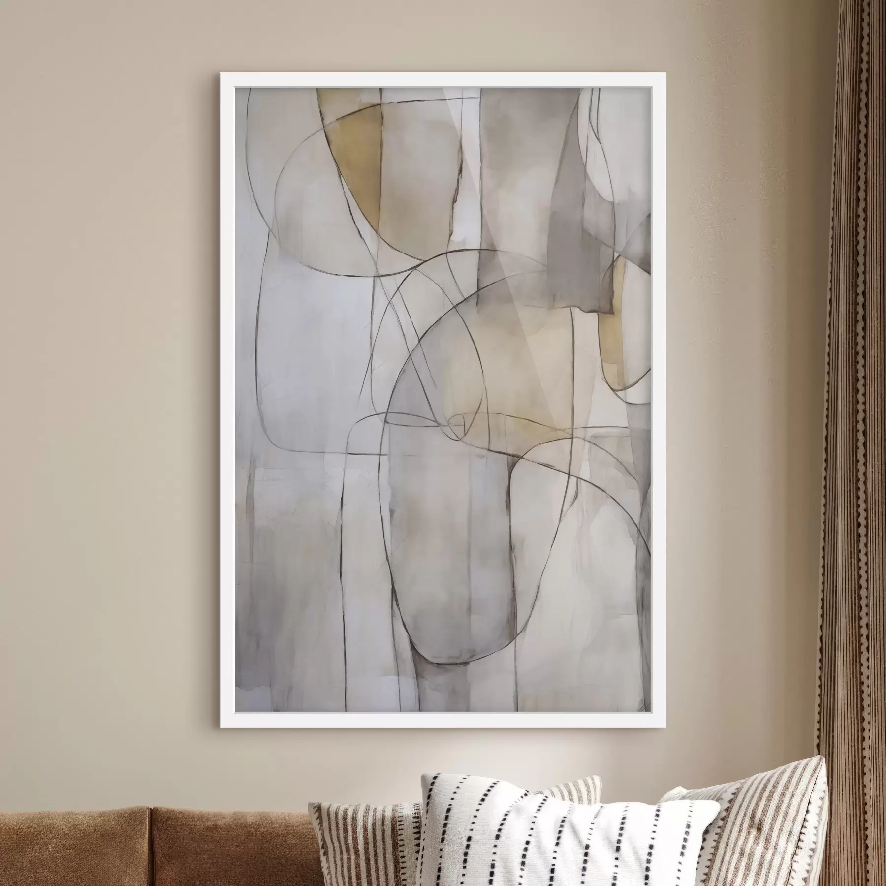 Fotobehang Abstractie imitatie van schilderkunst f47720