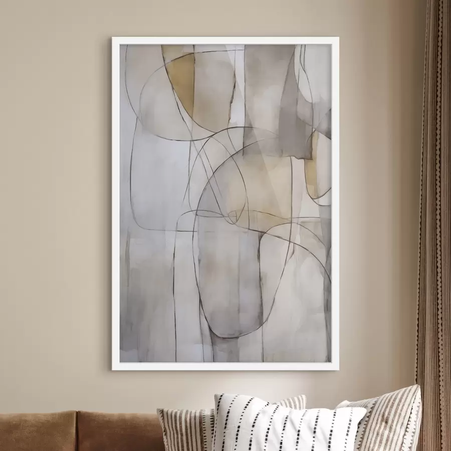 Fotobehang Abstractie imitatie van schilderkunst f47720