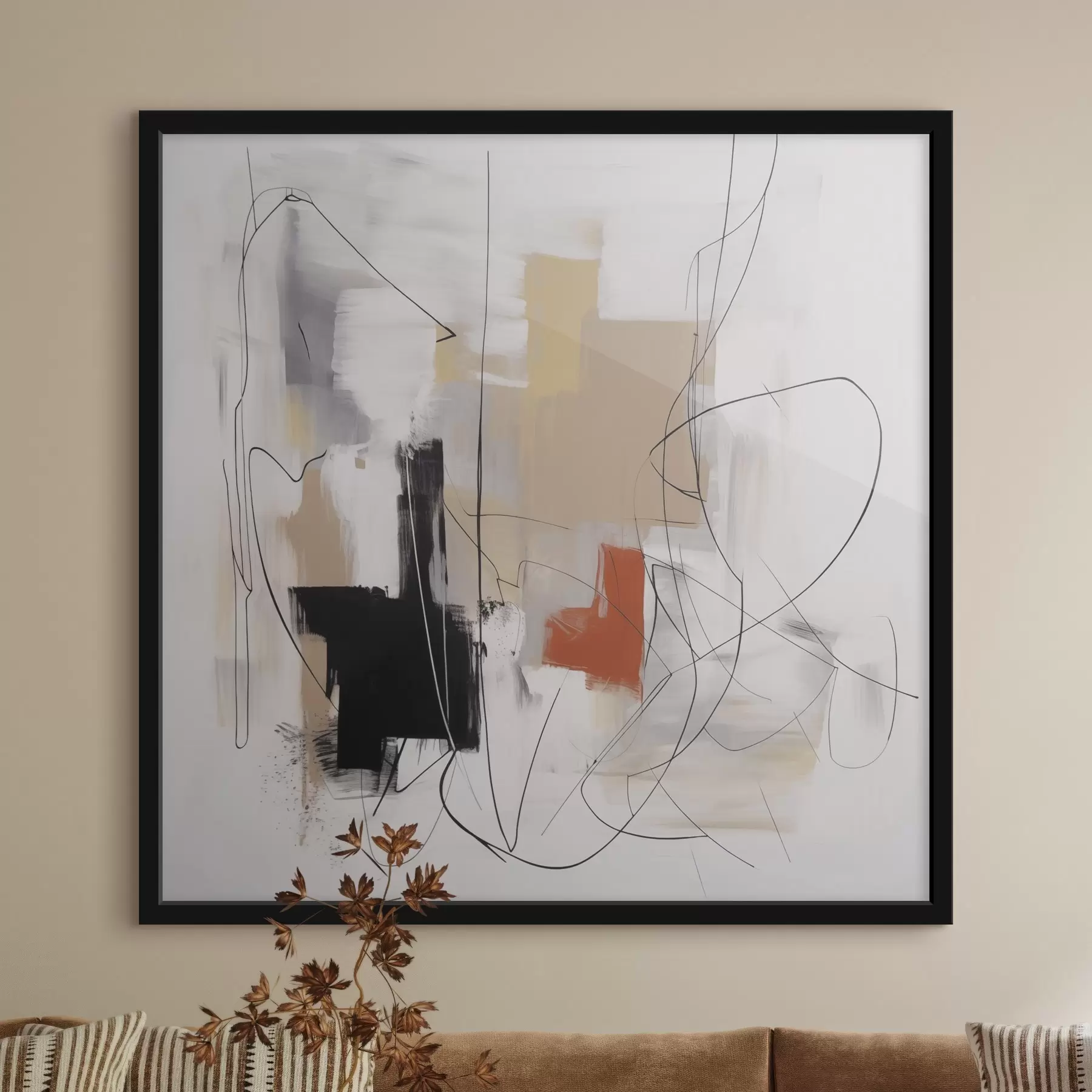 Papier peint photo Abstraction chaotique f47723