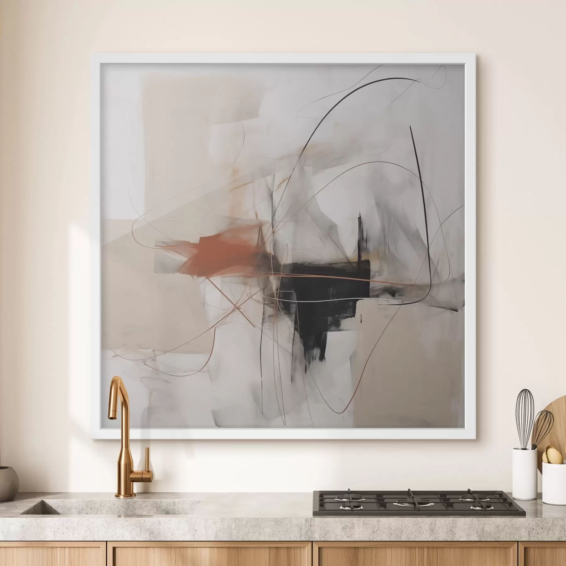 Papier peint photo Abstraction chaotique f47724