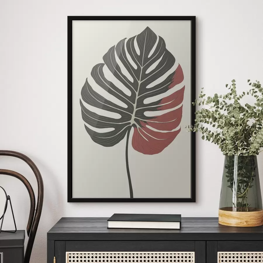 Fotobehang Tropisch blad f47727