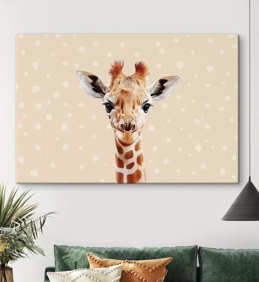  Peintures Jolie girafe s47739