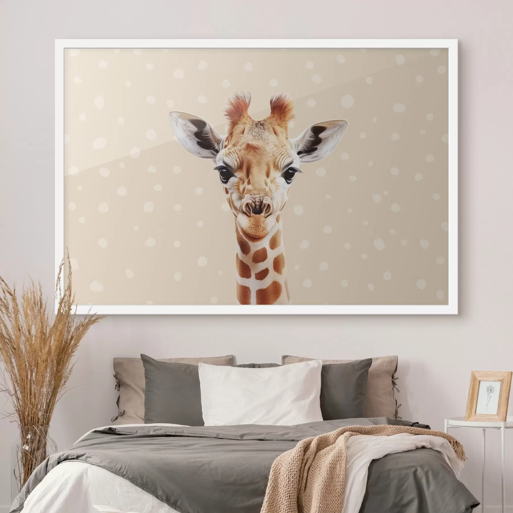 Fotobehang Schattige giraf f47739