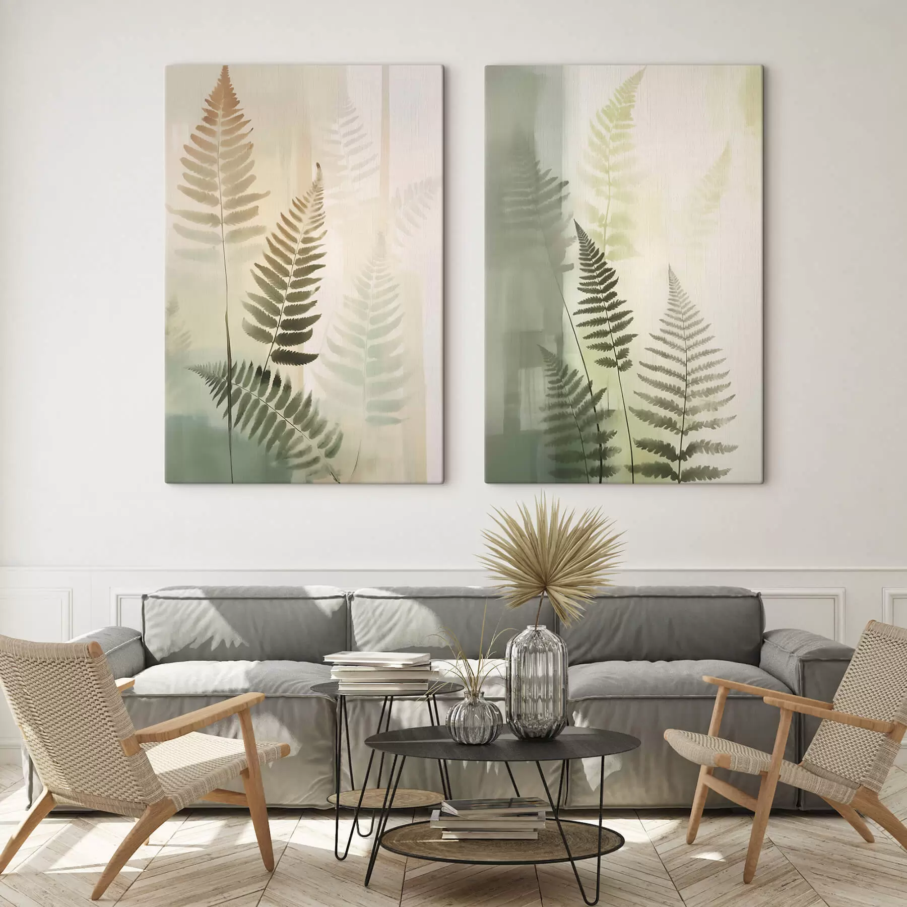  Peintures Feuilles de fougère m01265