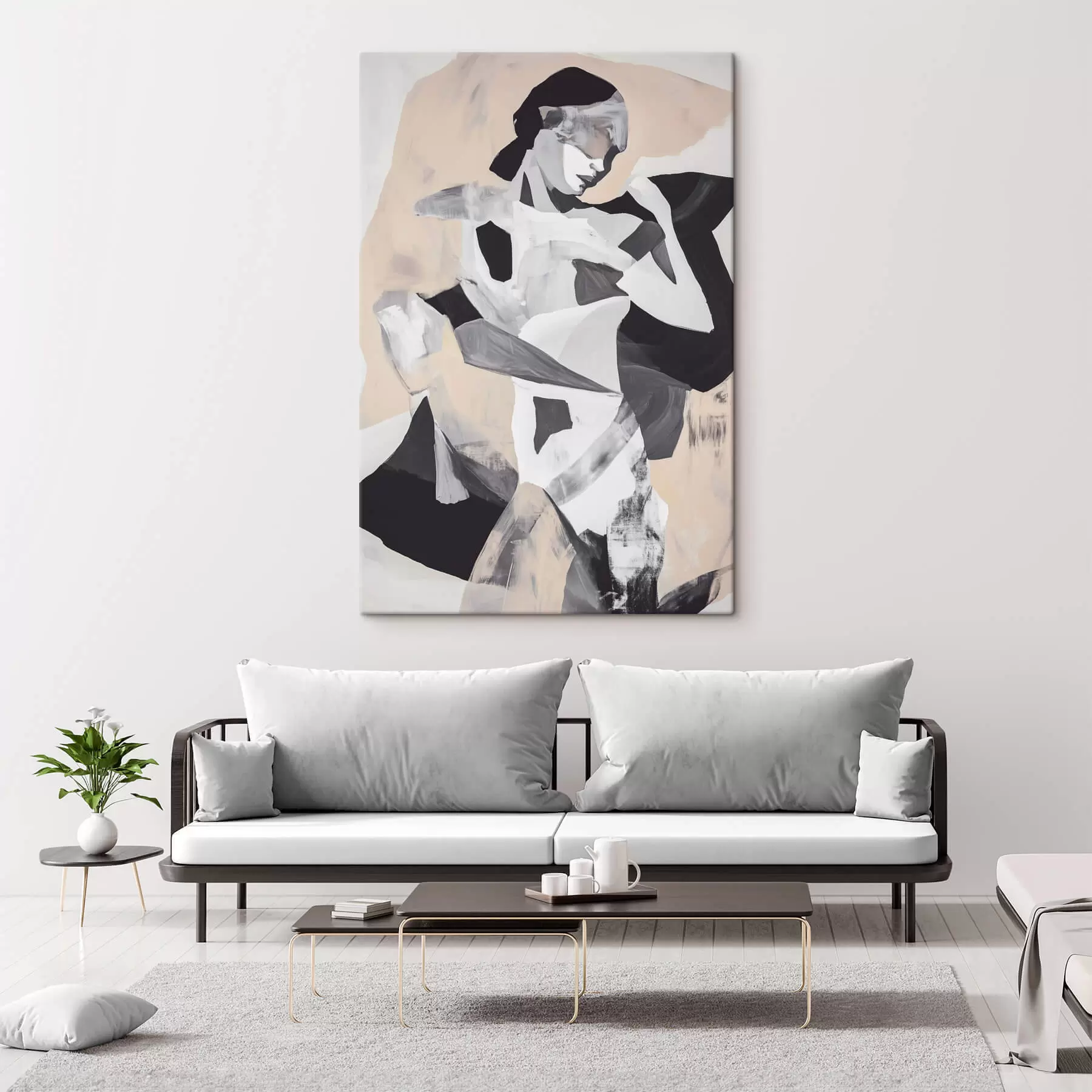  Schilderijen Abstract silhouet s47658