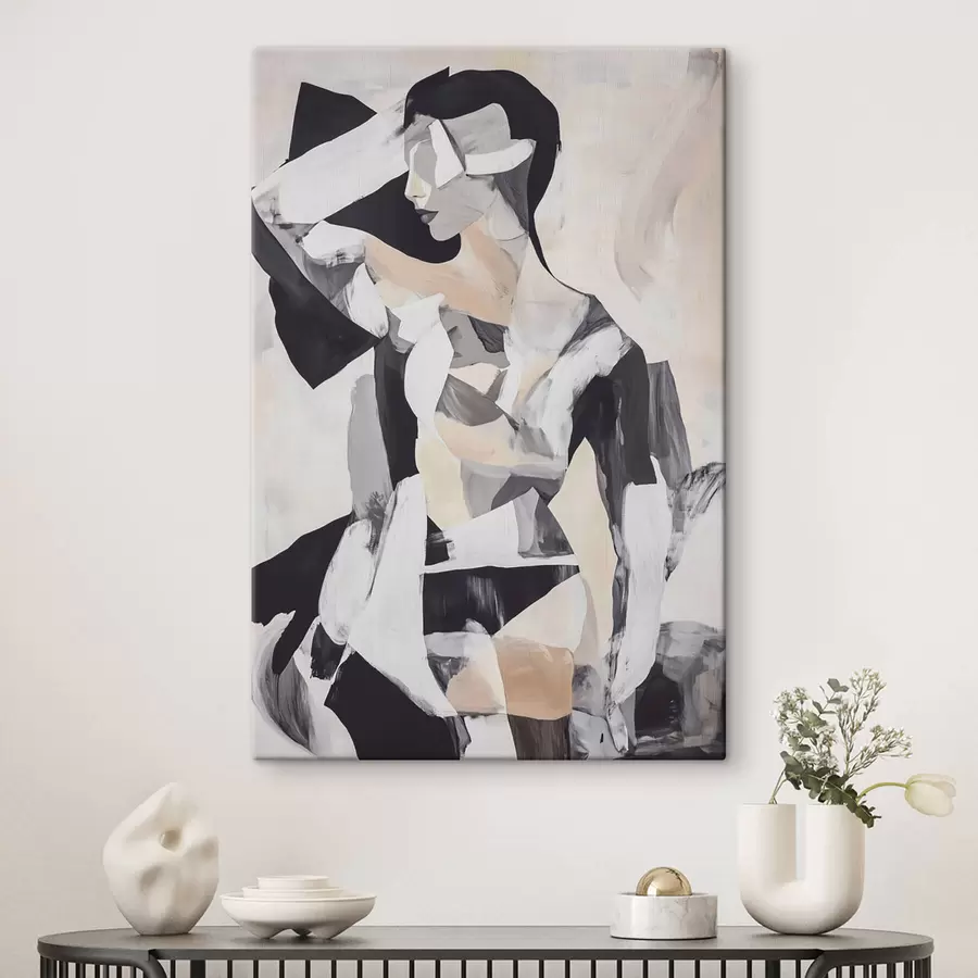  Peintures Silhouette abstraite s47659