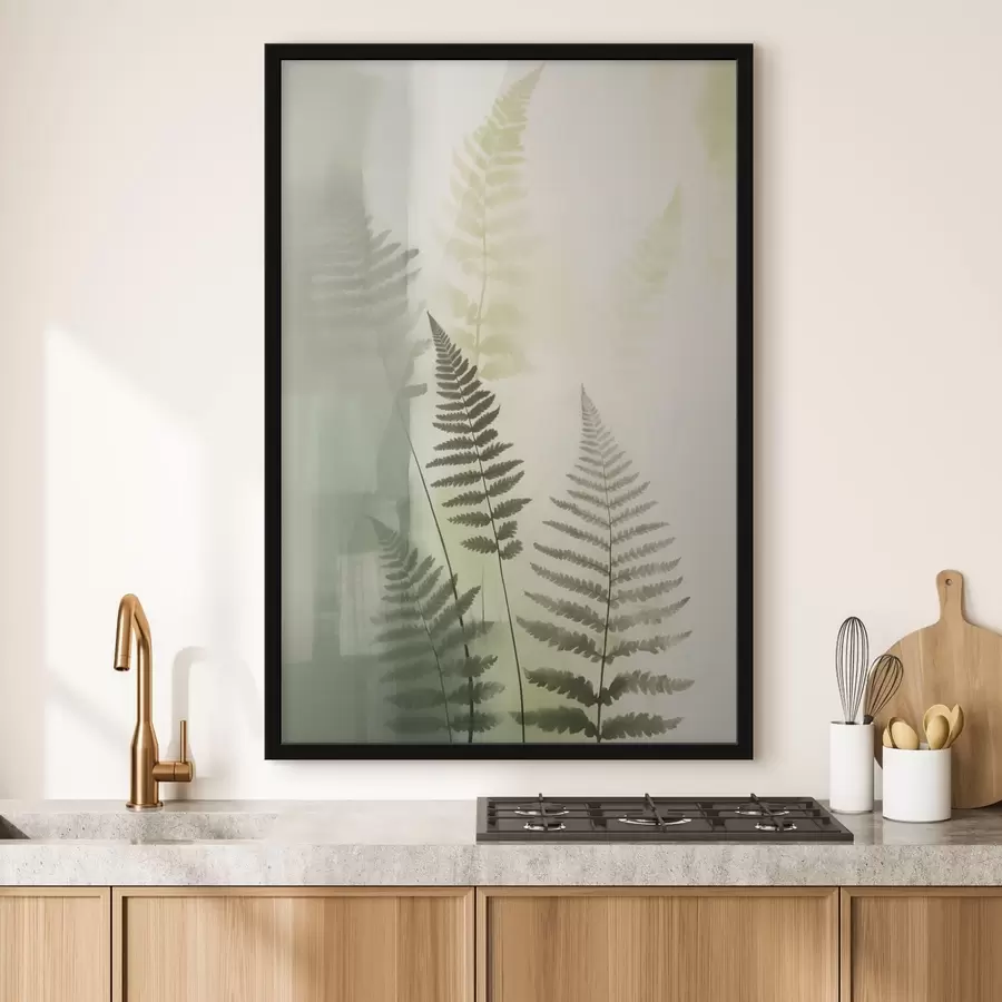 Papier peint photo Feuilles de fougère f47657