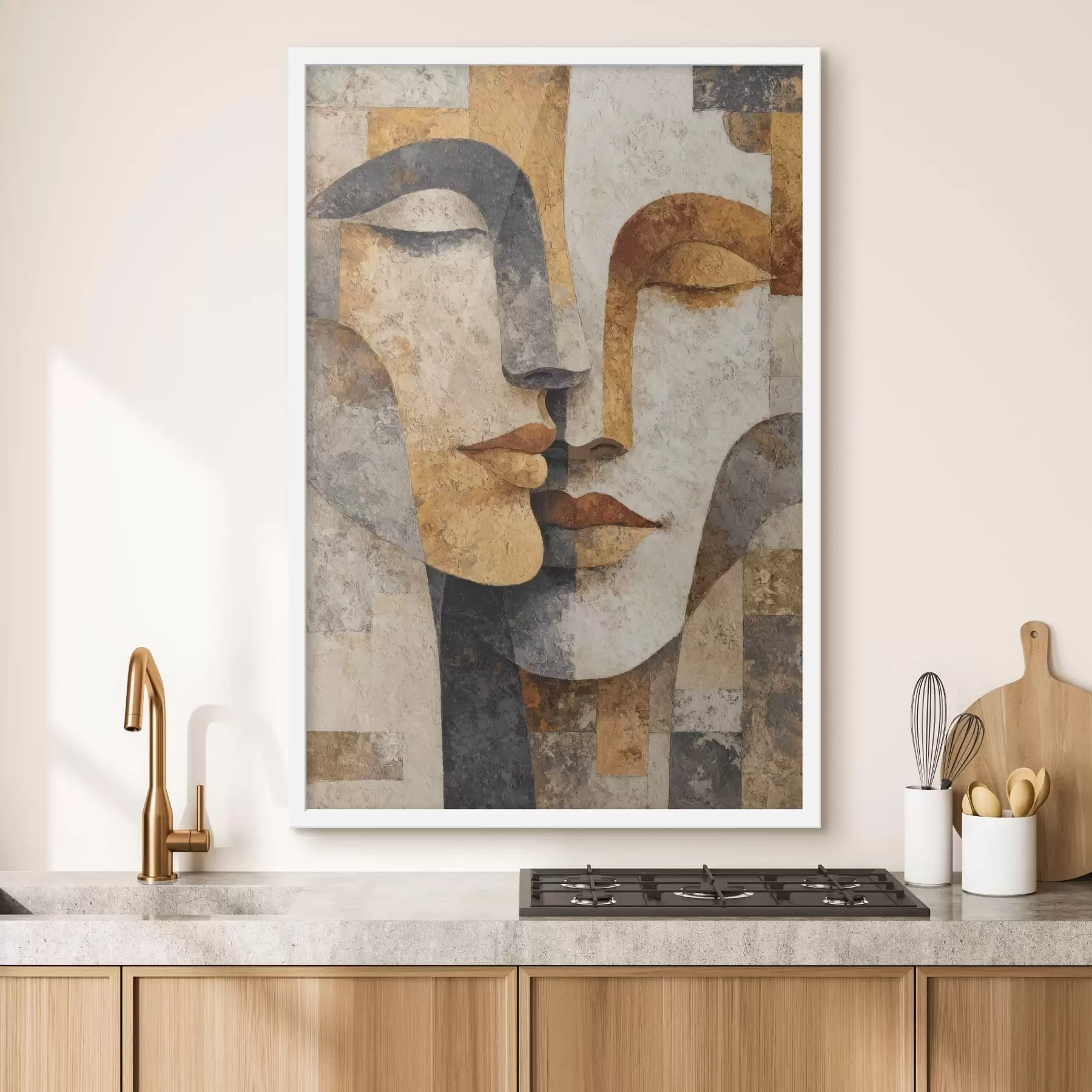 Fotobehang Abstracte portretten f47662