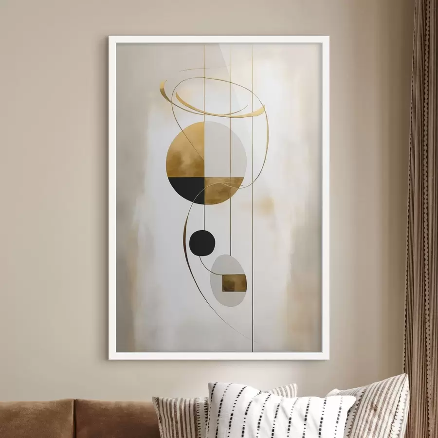 Papier peint photo Abstraction géométrique f47670