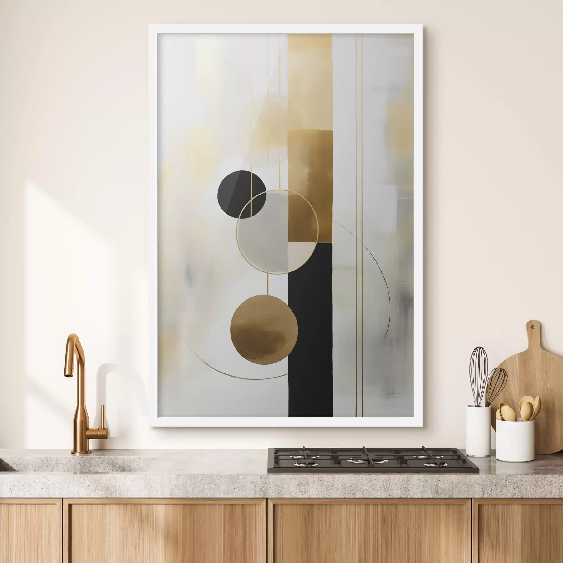 Papier peint photo Abstraction géométrique f47773